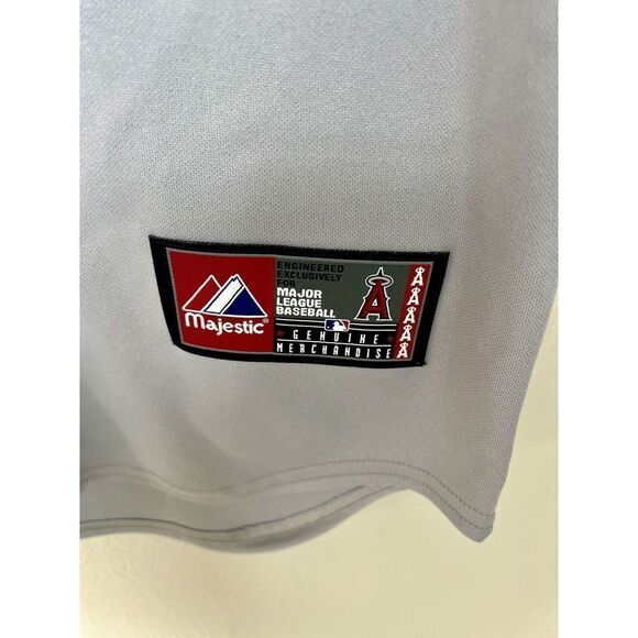 NWT Stitched Majestic LA Angels Jersey Pujols #5 Authentic Made In USA - Picture 7 of 9